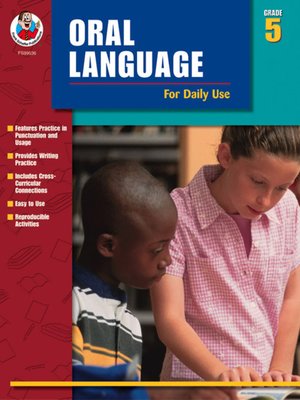 cover image of Oral Language for Daily Use, Grade 5